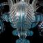 Venetian Chandelier Gemma Turchese - Classique - Murano Glass