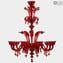 Chandelier Fuoco - Classic - Murano Glass - 10 lights