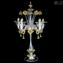 Table Lamp Flambeau - Floral - Murano Glass - 5 light