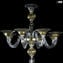 Venezianischer Kronleuchter Imperiale Firenze - Liberty - Muranoglas - 16 + 8 Lichter