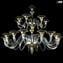 Venetian Chandelier Imperiale Firenze - Liberty - Murano Glass - 16 + 8 lights