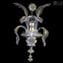 Sconce wall Lamp Elegante - Gold 24kt - Murano Glass - 1 light