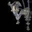 Sconce wall Lamp Elegante - Gold 24kt + pendants - Murano Glass - 2 lights