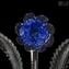 Sconce Wall Lamp Elegante - Blue - Murano Glass - 2 lights