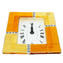 Pendulum Wall Clock - Murrina Orange Yellow - Small