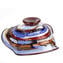Sbruffi Plate Papios - Bowl venetian glass - Original Murano Glass OMG