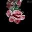 Lustre Vénitien Rosa - Floral Rosetto - Verre de Murano