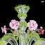 Venetian Chandelier Rosa - Floral Rosetto - Murano Glass