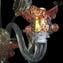 Lámpara de pared Ca Manzoni - Veneciana - Cristal de Murano - 2 luces