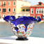 Drop Bowl Murrine - Bleu - Verre de Murano Original OMG