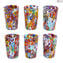 6 vasos para beber Millefiori - Goto en Murrine - Cristal de Murano original OMG