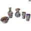 6 Millefiori 水杯 - Goto in Murrine - Original Murano Glass OMG