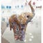 ムラーノミレルフィオーリゴールドの象の置物-動物-オリジナルのムラーノガラスOMG