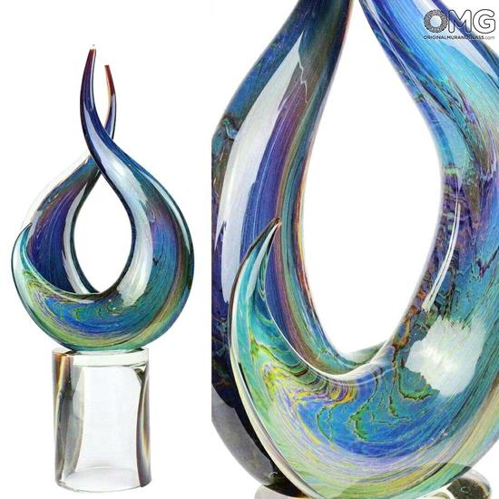 double_curly_chalcedony_sculpture_murano_glass_omg.jpg