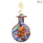 Duftflasche - Millefiori und Blattgold - Original Murano Glass OMG