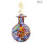 Flacon de parfum - Millefiori et feuille d'or - Verre de Murano Original OMG