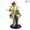 Harlequin Sculpture - Walter Furlan - Original Murano Glass
