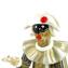 Статуэтка Арлекино - карнавальный персонаж - автор Walter Furlan - муранское стекло OMG