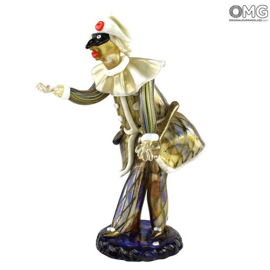 Sculptures & Figurines - Objects of Art glass - Various Collections: Clown  figurine - Big size - Original Murano Glass OMG