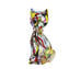 تمثال قطة - زجاج مورانو صناعة يدوية