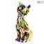 Figurine chat - verre de Murano original OMG