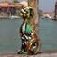 تمثال قطة - زجاج مورانو صناعة يدوية