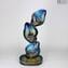 Into the abyss - Sculpture in chalcedony - Original Murano glass Omg