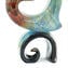Cuore - Scultura in Calcedonio - Vetro di Murano Originale OMG