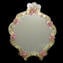 Flores Queen Mary Espejo de Mesa Veneciano - Cristal de Murano