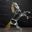 Cavallo rampante in vetro cristallo -  Con dettagli in foglia oro 24 kt - scultura -