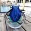 Vase Mago Blue Sommerso en verre de Murano