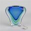 Vase Cobra Blue Sommerso - Original Murano Glass OMG