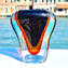 Vaso Cobra nero Sommerso - Vetro di Murano