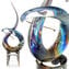 Love Knot Glass Sculpture - Original Murano Glass Omg