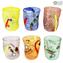 Fruta - Juego de 6 vasos para beber - Mezcla de colores Tumbler Goto - Cristal de Murano original
