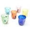 Frutas - Conjunto de 6 copos - Mistura de cores Tumbler Goto - Copo de Murano original