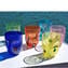 Fruit - Set of 6 Drinking glasses - Mix colors Tumbler Goto - Original Murano Glass
