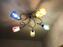 Itália iTaly - Candeeiro de teto 5 luzes - vidro Murano - Cores diferentes