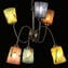 Itália iTaly - Lustre 6 luzes - Vidro Murano - Cores diferentes