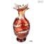 꽃병 Sbruffi Pointy Passion Red & Pink - Murano Glass