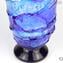 Vase Sbruffi Deep Ocean Blue - Murano Glass vase