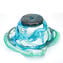 Centerpiece Sbruffi Nature Druid Green - Murano Glass centerpiece 