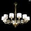 Candelabro Dubai - Luxo - Vidro Murano Original