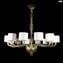 Candelabro Dubai - Luxo - Vidro Murano Original