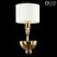 Dubai - Wall Lamp Sconce Applique - 1 light - Luxury - Original Murano Glass