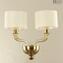 Dubai - Wall Lamp Sconce Applique - 2 lights - Luxury - Original Murano Glass