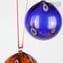 كرة الكريسماس - خيال ميلفيوري الأزرق - زجاج مورانو الكريسماس