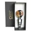 Bottle stopper - Murano Glass - Silver and Gold 24kt + Box