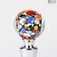 Bottle stopper - Murano Glass - Carnival +Box