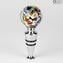 Bottle stopper - Murano Glass - Carnival +Box